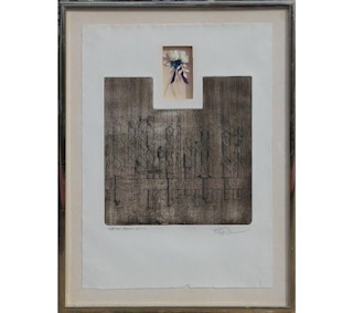 Industrial Mixed Media Artist Proof Print, 21st Century