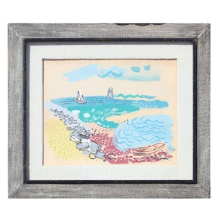 Charles Cobelle- Abstract Color Block Seascape