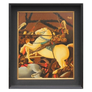 After Paolo Uccello's "Battle of San Romano" Painted in 1438