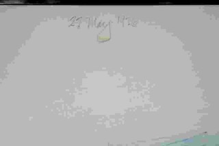 "Rain Shot" Modern Abstract Mixed Media Landscape, 1976