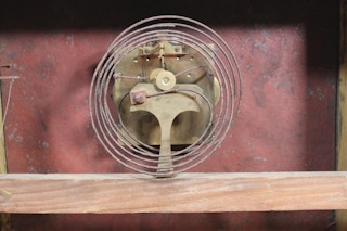 Vanitas Themed Painting with a Clock, 1918