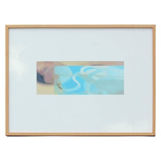 Hans Staartjes- Blue and Orange Abstract Photograph 21st Century