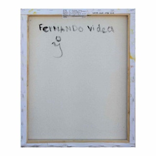 Abstract Contemporary Blue and Yellow Portrait of President George “Washington” 2018