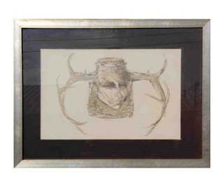 Bob Camblin Untitled Surrealist Mythical Portrait