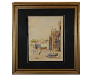 "Jalostotitlan" Plaza View in Jalisco, Mexico 20th century