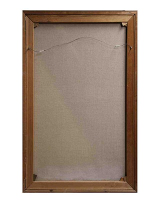 "Refinery at Barbours Cut" Impressionist Landscape Painting, 1961