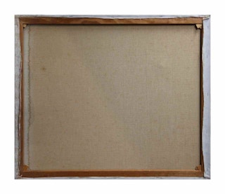 "Father and Son" Portrait Painting with Landscape