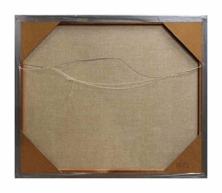 "Sam Houston Park House" Naturalistic Architectural Landscape Painting, 1983