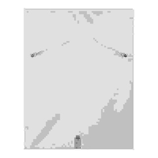 "Prickly Pear with Yellow Blooms" Modern Abstract Blue Toned Cactus Painting 21st Century