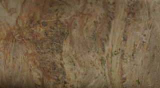 Jose Zacarias - Large Organic Swirling Sculpture with Raw Natural Stone and Polished Stone, 1989