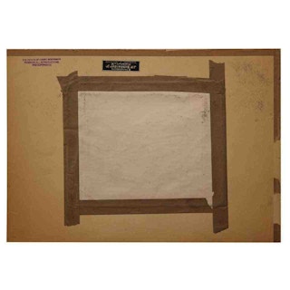 "A Poudre Lakes - Continental Divide - Milner Pass" Early Watercolor Landscape, 1944