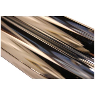 Organic Mid-Century Modern Chrome and Glass Coffee Table, 1970s