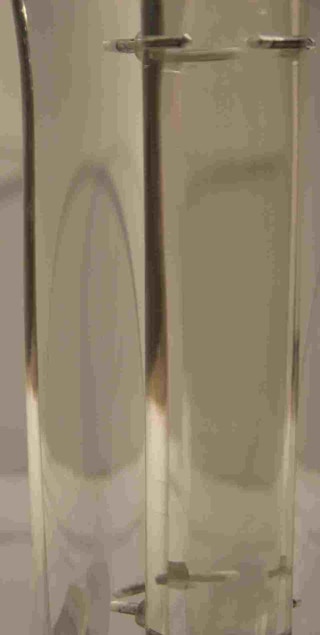 Lucite Mid-Century Modern Dining Table in the Style of Charles Hollis Jones