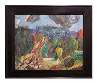 Robert Weimerskirch- Impressionist Colorful Landscape 20th Century