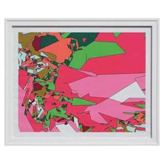 "Happy Ending Freeship" Contemporary Digitally Created Cave Landscape Edition of 5, 2010's