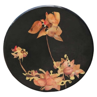 "I Remain Faithful (To Myself)" Contemporary Mixed Media Collage Painting 2005