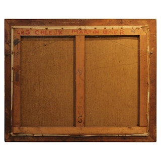 Martin Baer- "Les Chleux" Figurative Warm Tonal Painting 1939