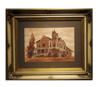 Alfred Schmidt - "House in the Heights" Historical Victorian Houston, Texas House, 1975