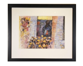 Luis Eades - Figure in Window 1957