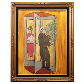 Revolving Door At Christmas 1963