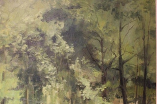 "Large Trees" Forest Landscape, 1966