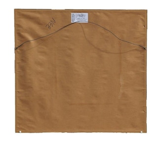 Abstract Pastel Figurative Lithograph Edition 2 of 25