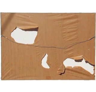 Untitled Metallic Abstract Landscape Painting, 1982