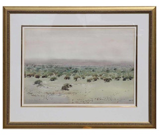 Naturalistic South African Landscape 1973