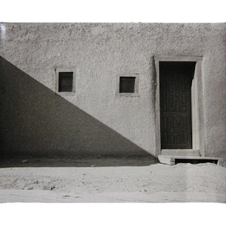 Pat Truax "Doorway" Black and White Minimal Photograph 1960's