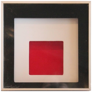 Modern Greg Copeland Lucite and Metal Light Up Shadowbox Wall Art, 1970's