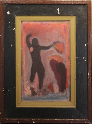 Dark Abstract Figurative 1940's