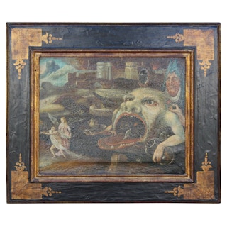 After "Fantastische Landschaft" Early Surrealist Dutch Landscape