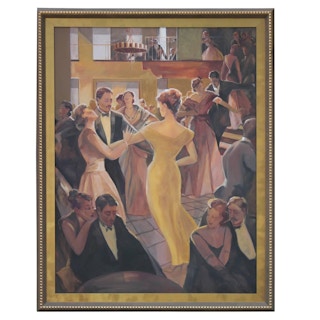 David Richey Johnsen 21st Century Gala Impressionist Painting 1998