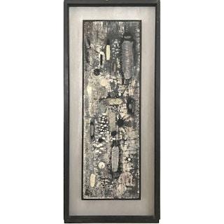 Abstract Painting- Burned Over 1955