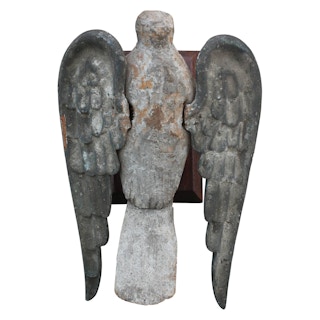 Wonderfully Carved Folk Art Americana Dove Bird