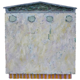 "Greek House" Abstract Three Dimensional Painting 1982