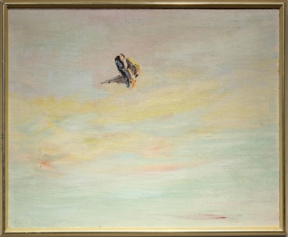 Surrealist Pastel Abstract Landscape 1970's