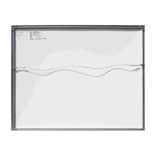 "Rockport Rhythms" Blue, White, and Purple Modern Abstract Landscape Painting 2004