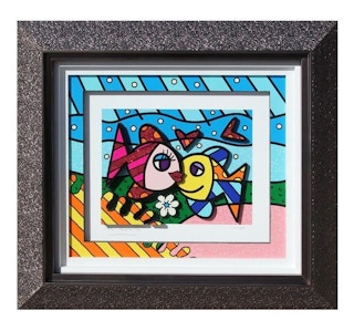 "Happy Days" Relief Fish Pop Art Edition 17 of 150 2016