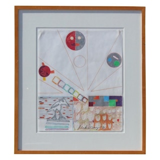 Geometric Colored Pencil Drawing,1981